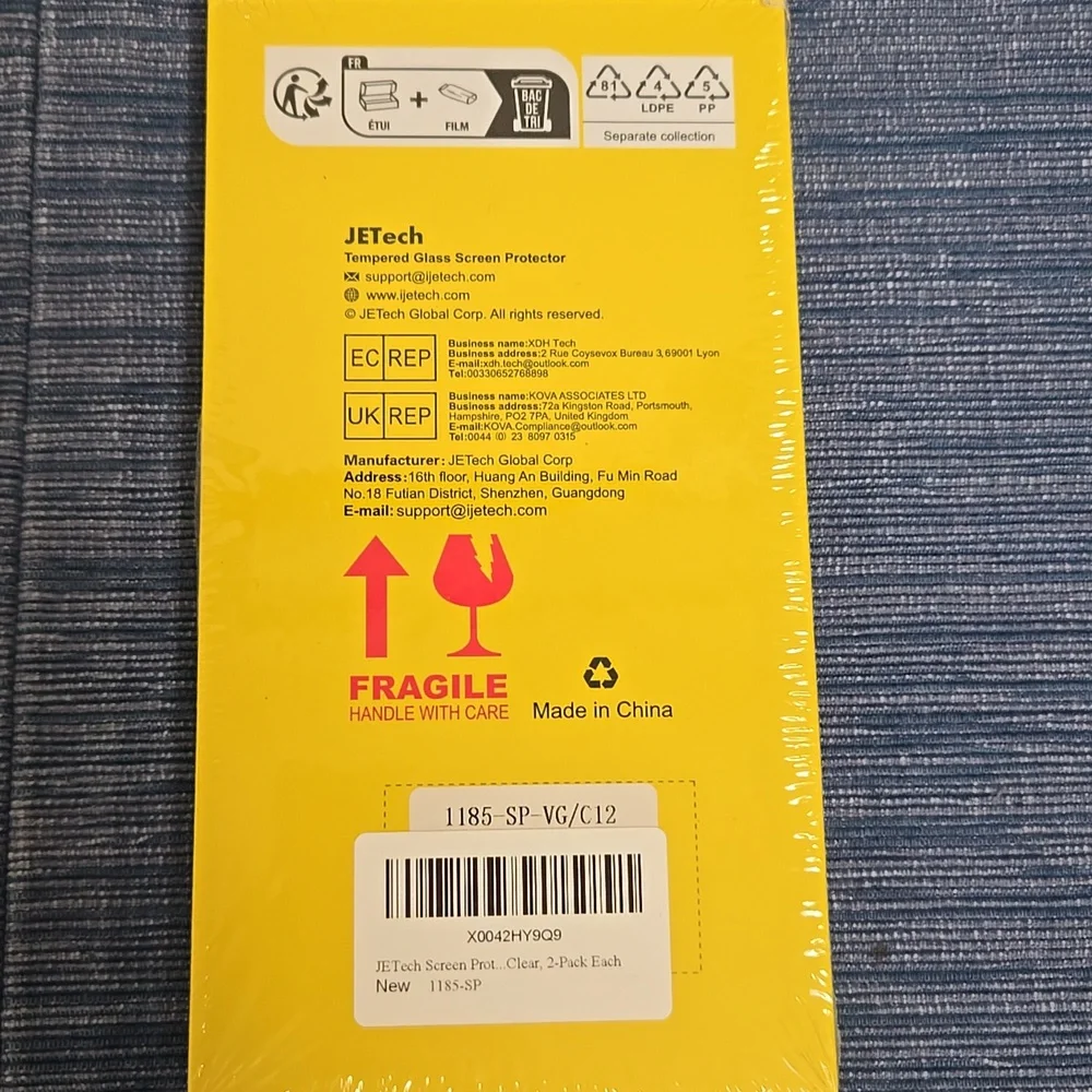 JETech Tempered Glass Screen Protector